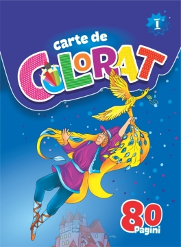 CARTE DE COLORAT CU 80 PAGINI PENTRU BAIETI VOL.I#1