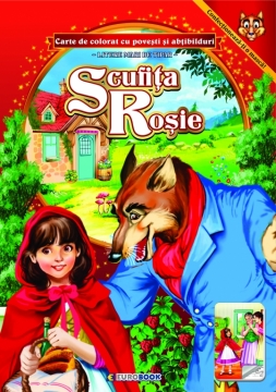 SCUFITA ROSIE. CARTE DE COLORAT CU ABTIBILDURI#1