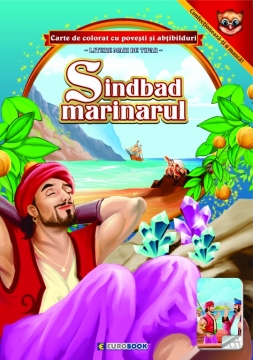 SINDBAD MARINARUL. CARTE DE COLORAT CU ABTIBILDURI#1
