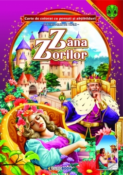 ZANA ZORILOR. CARTE DE COLORAT CU ABTIBILDURI#1